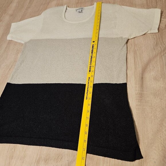 Avenue Collection Short Sleeve Pullover Sweater Size 1x Womens  Workwear - Picture 5 of 7